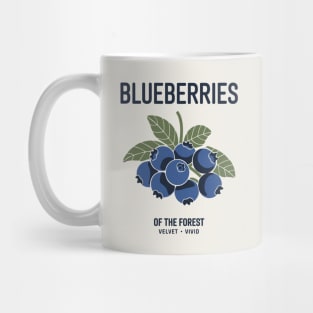 Blueberries Mug